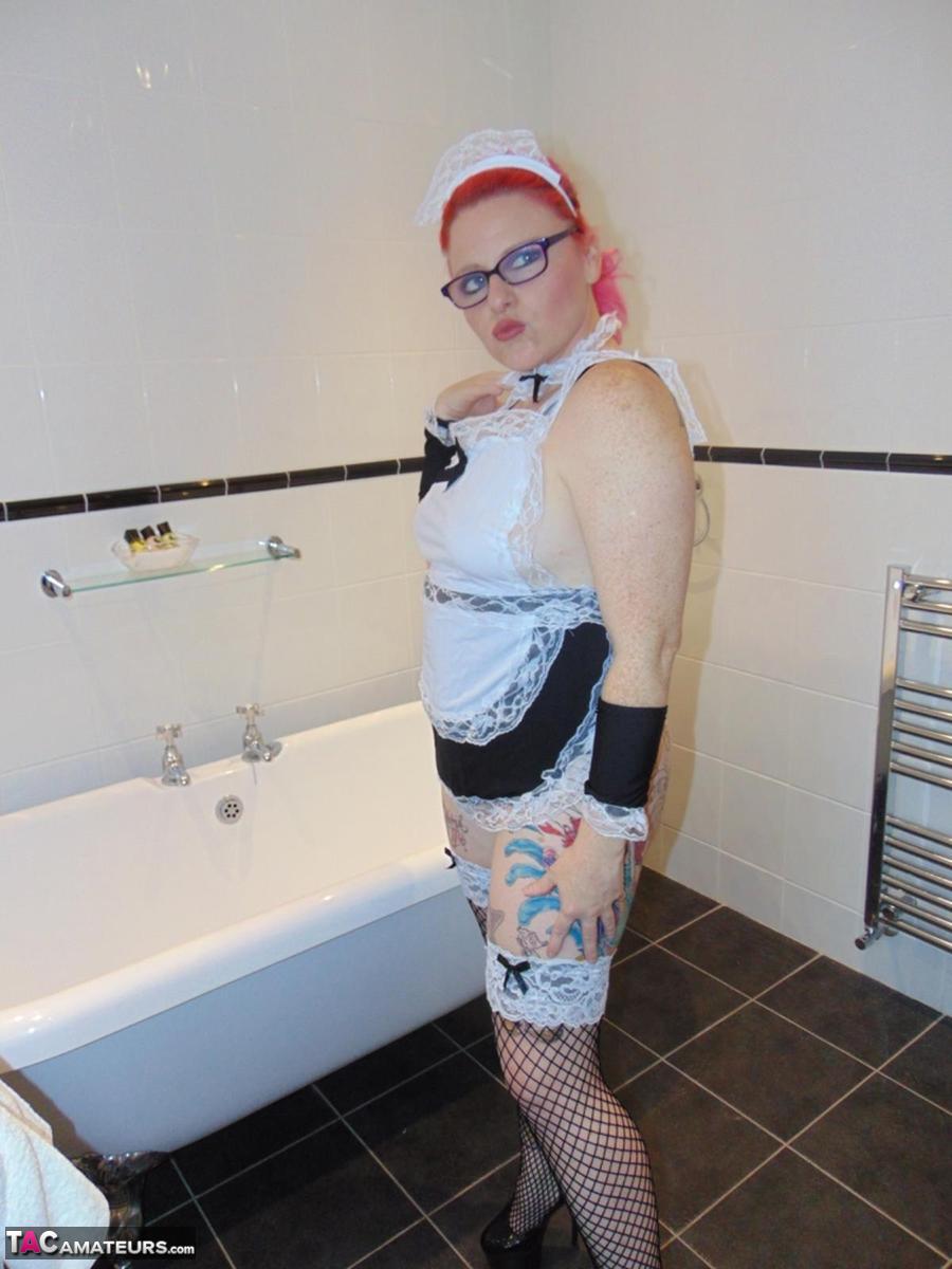 Mischievous Maid In The Bathroom